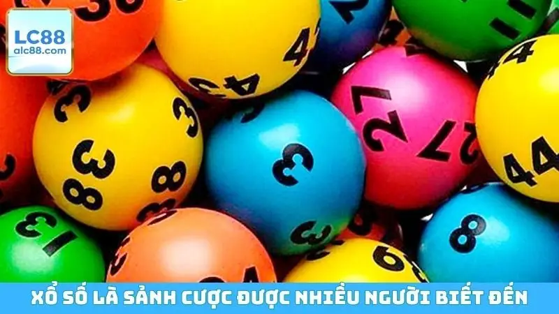 Xổ số là sảnh cược được nhiều người biết đến
